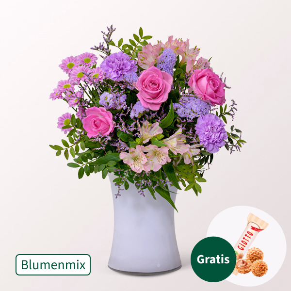 Blumenmix Kleiner Dank mit Ferrero Giotto