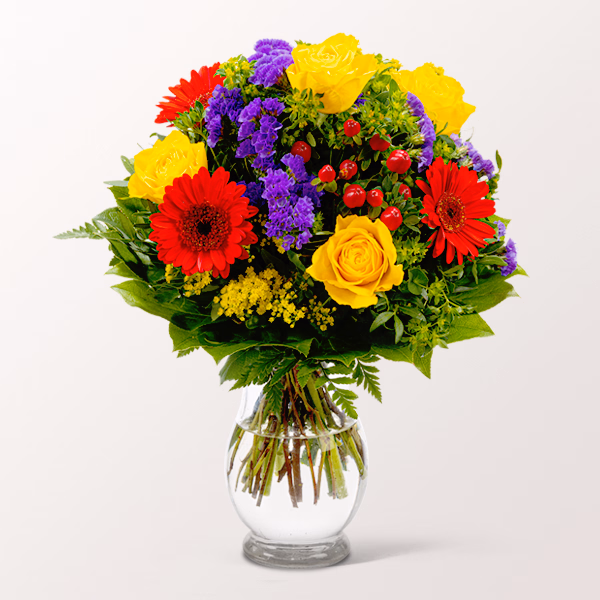Birthday Subscription with vase