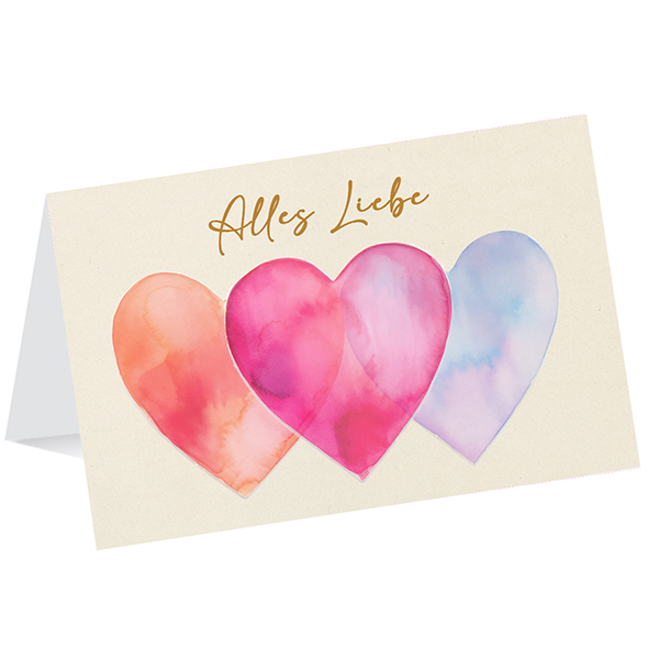 Greeting Card „Alles Liebe“