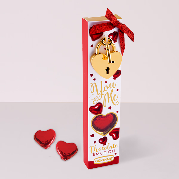 Chocolate Gift with Heart-Shaped Lock (72 g)