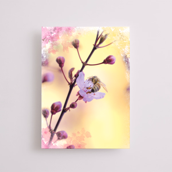 Greeting Card Bee