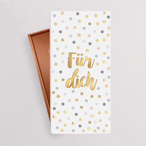 Tafelschokolade „Für Dich“ (100 g)