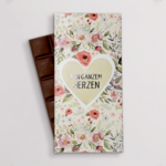Tafelschokolade „von ganzem Herzen“ (100 g)
