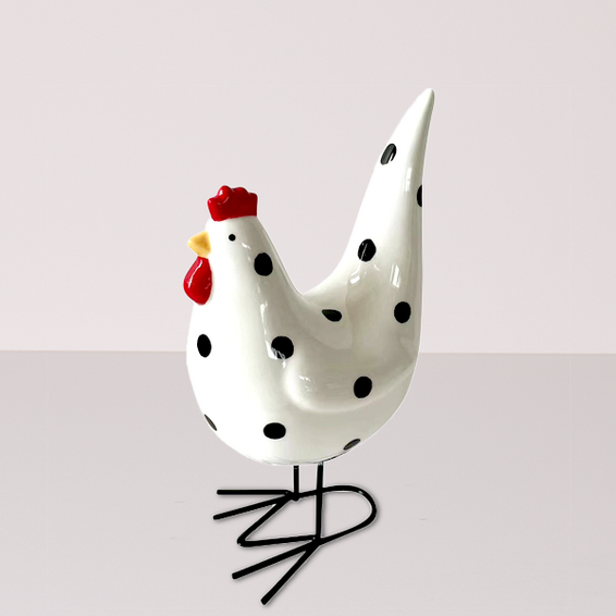 Deko-Huhn (12 cm)