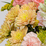 Premiumstrauß Prachtvoll mit Premiumvase & Ferrero Giotto 3er