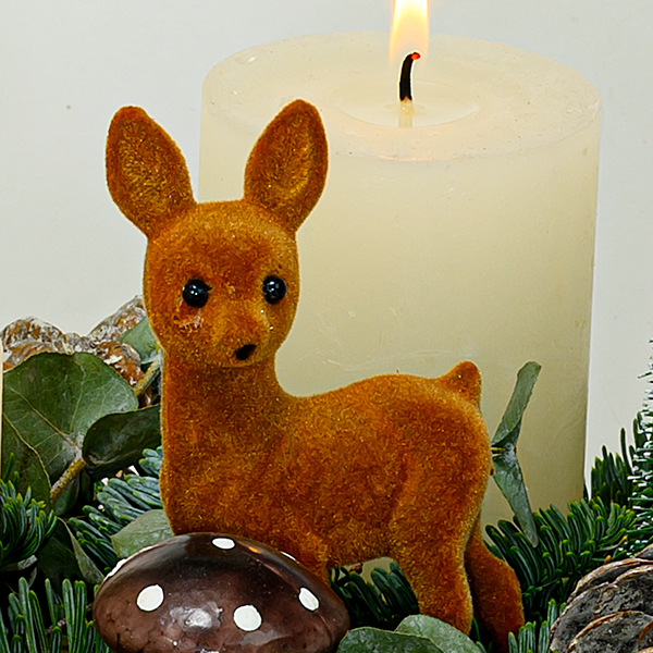 Adventsgesteck Wonderland