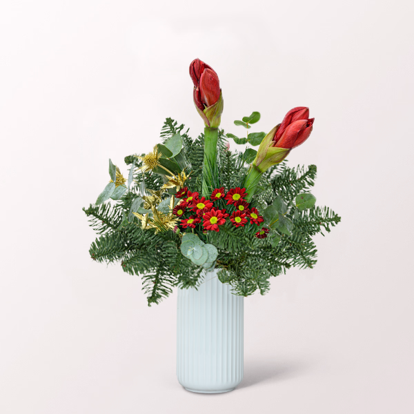 Blumenmix Zarter Gruß mit Ferrero Giotto 3er