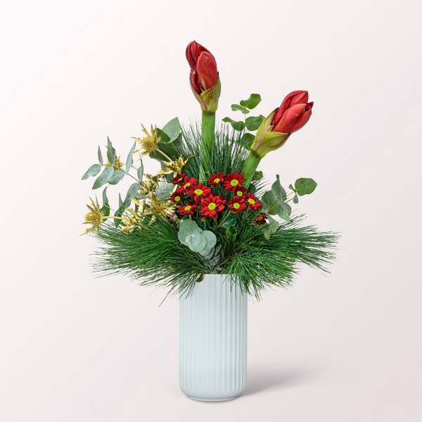 Flower Mix Zarter Gruß with 3 Ferrero Giotto