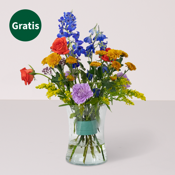 Blumenarrangement Stielhalter