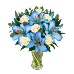 Blumenstrauß Meeresblau Blumenstrauß Meeresblau