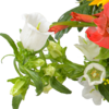 Flower Bouquet Sonnenstrahl with vase & 3 Ferrero Giotto