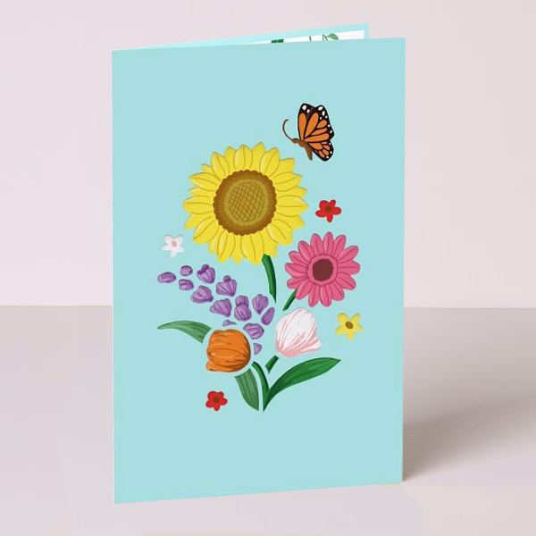 Pop-Up Surprise Card „Gute Besserung“