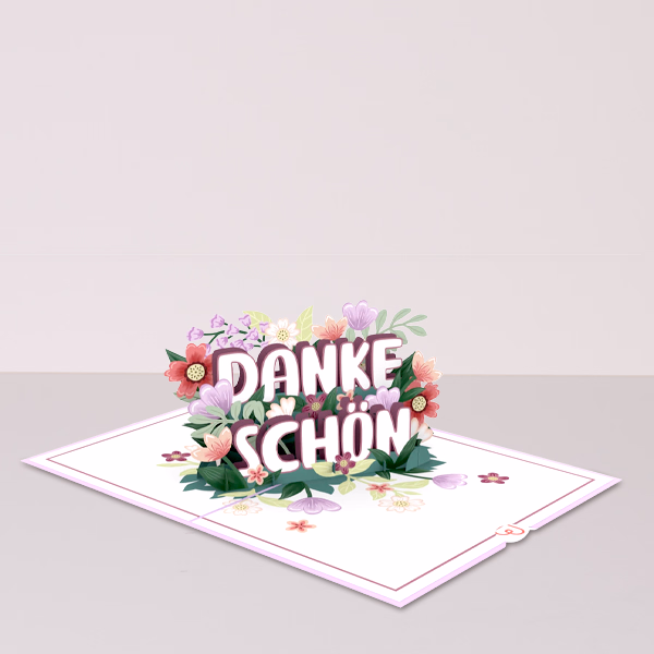 Pop-Up Surprise Card „Dankeschön“