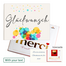 Personal Greeting Card with Merci: Glückwunsch (250 g)