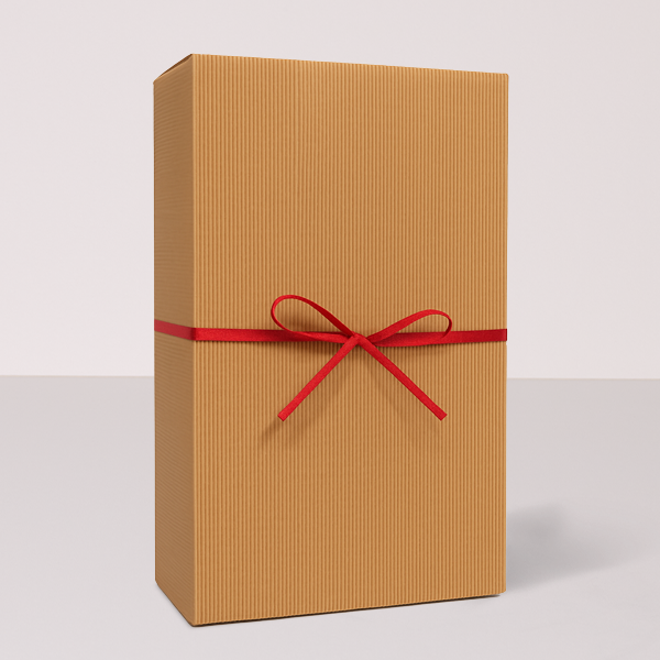 Geschenkverpackung mit Schleife