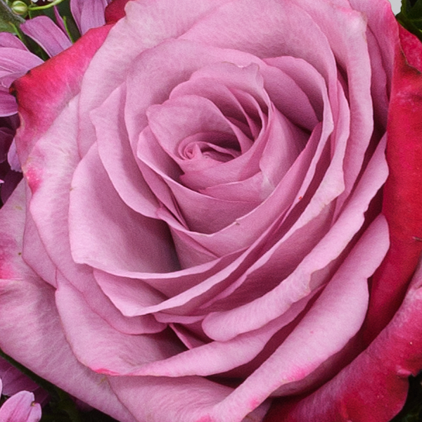 Blumenstrauß Blumenfreude mit Vase & Ferrero Giotto 3er