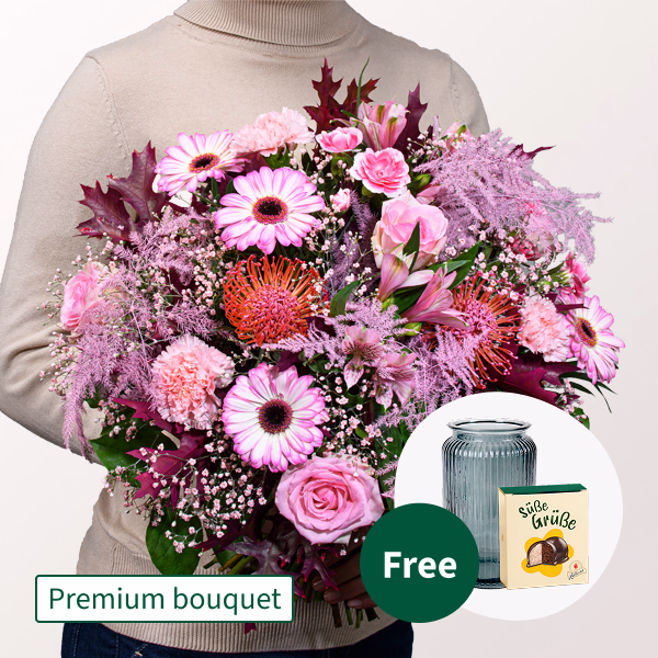 Premium Bouquet Herbstduft with Halloren Balls