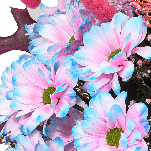Premium Bouquet Herbstliebe with Premium Vase & Halloren Balls