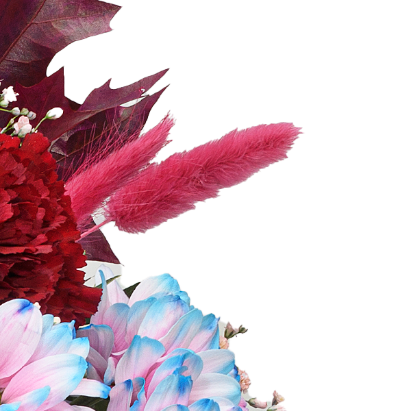 Premiumstrauß Herbstliebe mit Premiumvase & Ferrero Giotto 3er