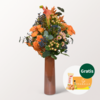 Blumenmix Herbstbotschafter mit Teaballs & Ferrero Giotto 3er