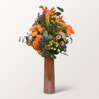 Blumenmix Herbstbotschafter mit Teaballs & Ferrero Giotto 3er