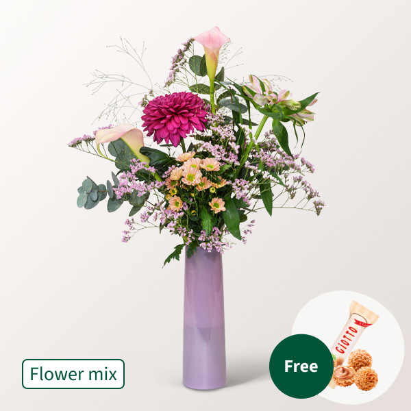 Flower Mix Faszination with 3 Ferrero Giotto