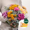 Blumenmix Bunter Herbst mit Teaballs & Ferrero Giotto 3er