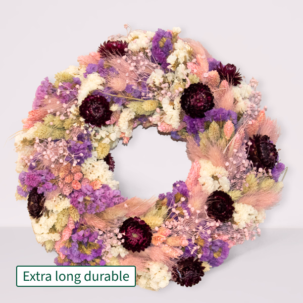 Dry Wreath Blossom Romance