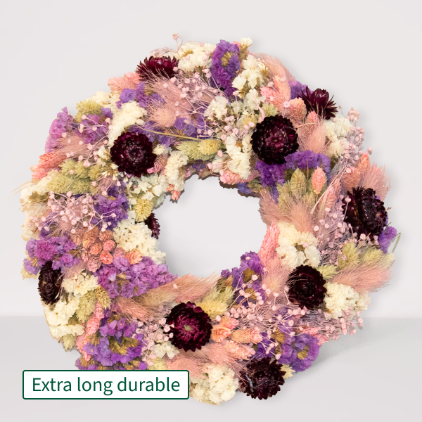 Dry Wreath Blossom Romance