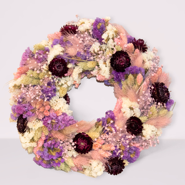 Dry Wreath Blossom Romance