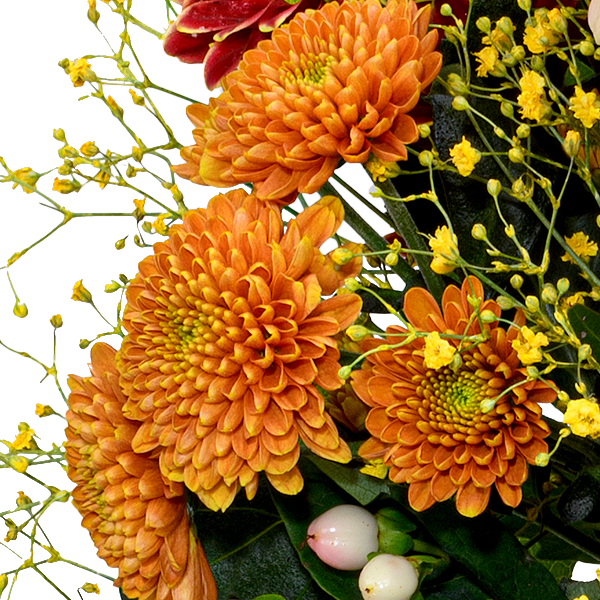 Blumenmix Herbstglanz mit Ferrero Giotto 3er