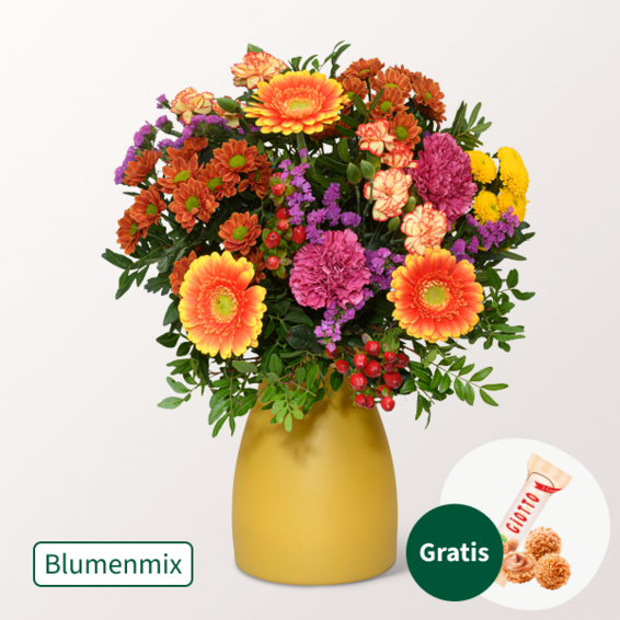 Blumenmix Sensation mit Ferrero Giotto 3er