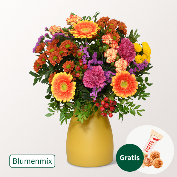Blumenmix Sensation mit Ferrero Giotto 3er