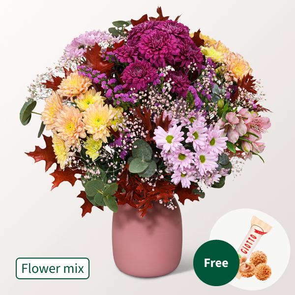 Flower Mix Herbstmärchen with 3 Ferrero Giotto