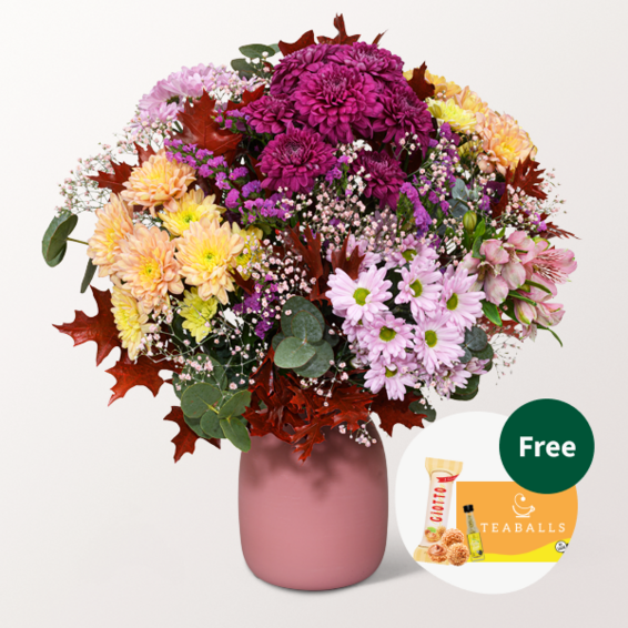 Flower Mix Herbstmärchen with Teaballs & 3 Ferrero Giotto