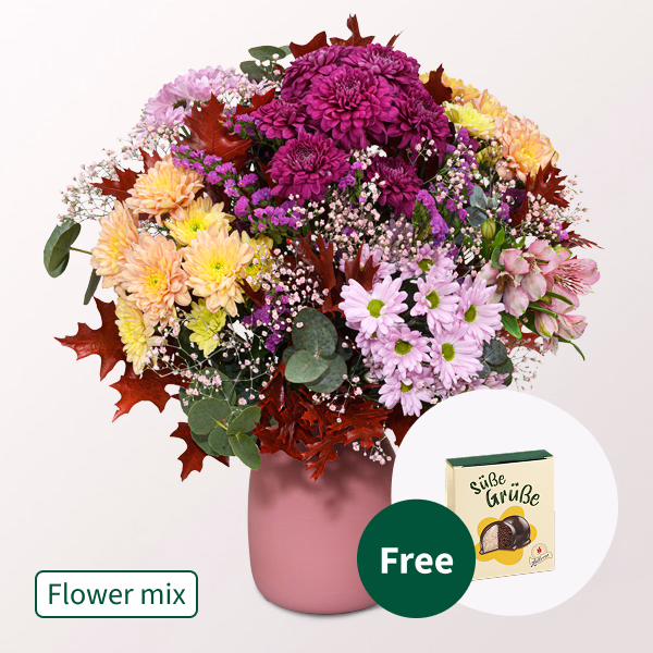 Flower Mix Herbstmärchen with Halloren Balls