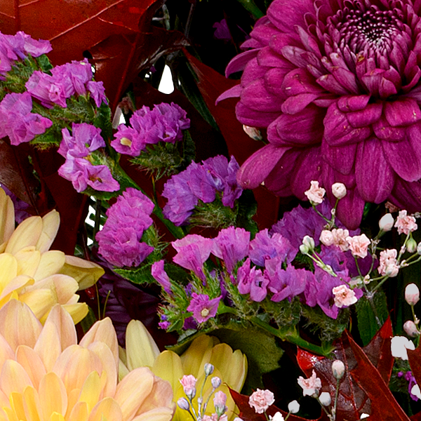 Blumenmix Herbstmärchen mit Ferrero Giotto 3er