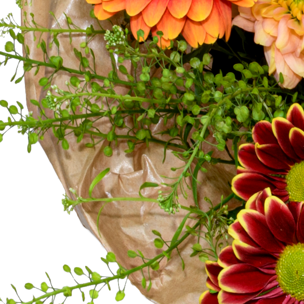 Blumenmix Wilder Herbst mit Ferrero Giotto 3er