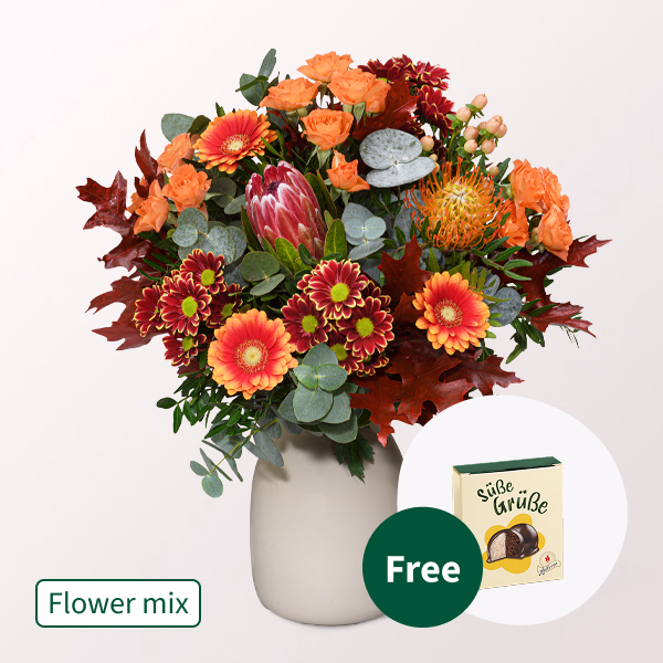 Flower Mix Herbstliebling with Halloren Balls