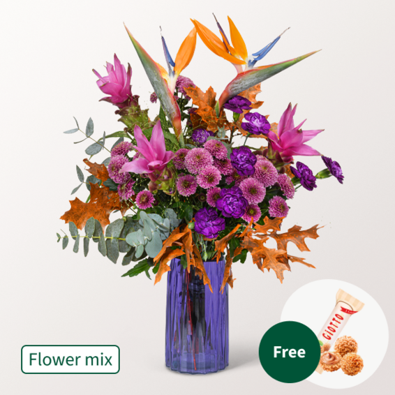 Flower Mix Herbstträumerei with 3 Ferrero Giotto
