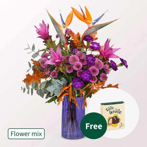 Flower Mix Herbstträumerei with Halloren Balls
