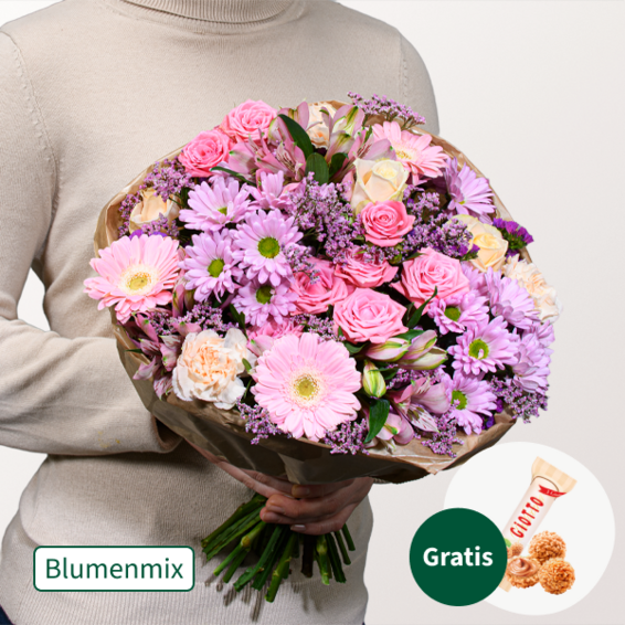 Blumenmix Herbstwiese mit Ferrero Giotto 3er