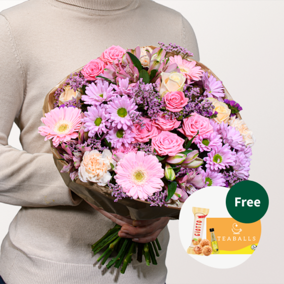 Flower Mix Herbstwiese with Teaballs & 3 Ferrero Giotto