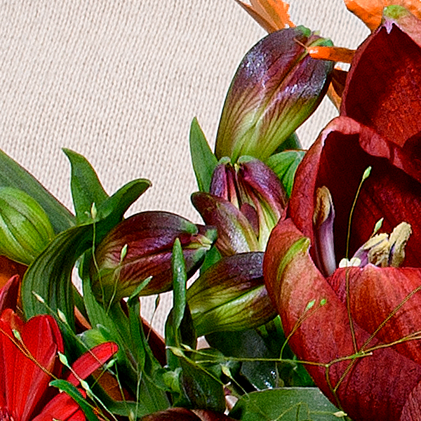 Flower Mix Herbstgold with 3 Ferrero Giotto & Teaballs