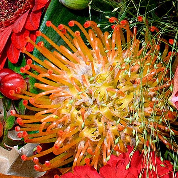 Flower Mix Herbstgold with 3 Ferrero Giotto & Teaballs