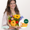 Flower Mix Happy Days with Teaballs & 3 Ferrero Giotto