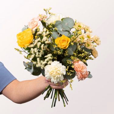 Blumenmix Sonnenglück mit Ferrero Giotto 3er