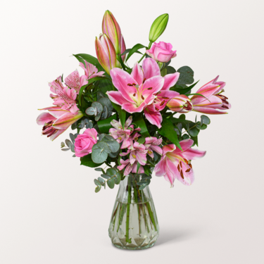 Flower Mix Mutterfreude with 3 Ferrero Giotto