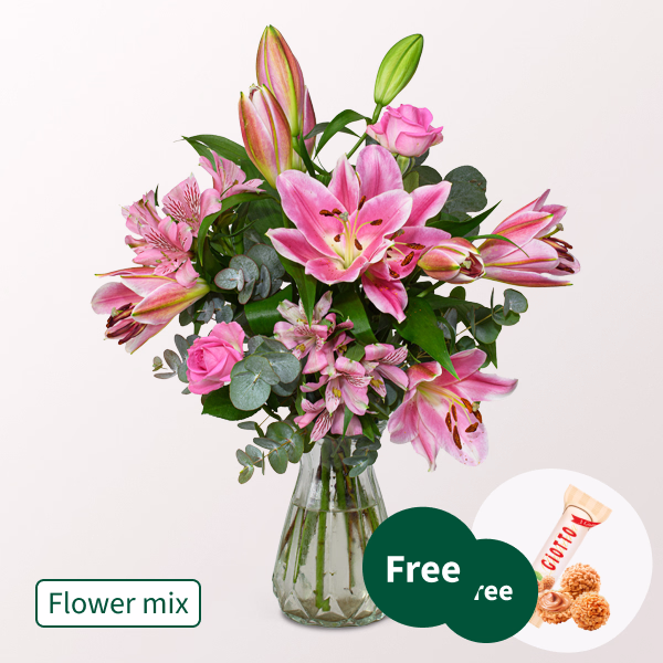 Flower Mix Mutterfreude with Ferrero Giotto