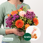 Blumenmix Feuerwerk mit Ferrero Giotto 3er